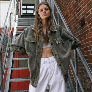 COPY - Olive Green Shacket